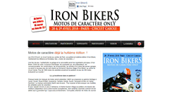 Desktop Screenshot of ironbikers.fr